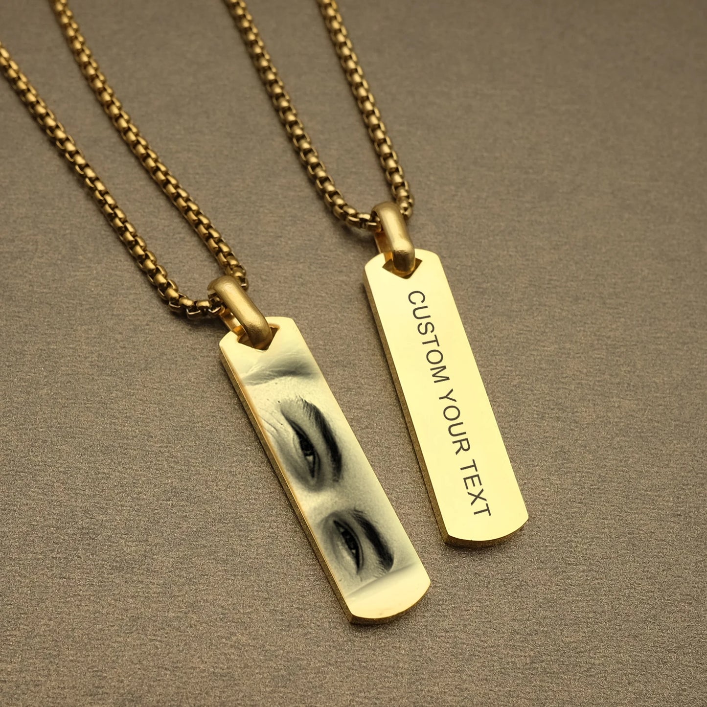 Melanova™ Custom Eternal Eyes Necklace