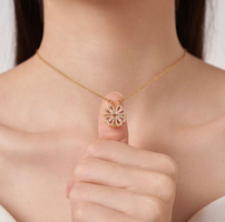 Melanova™ Clover Hearts Necklace