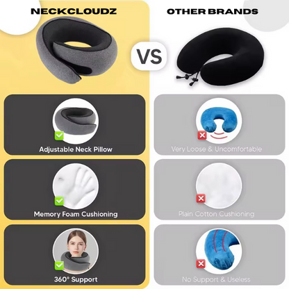 NeckCloudz® Travel Pillow