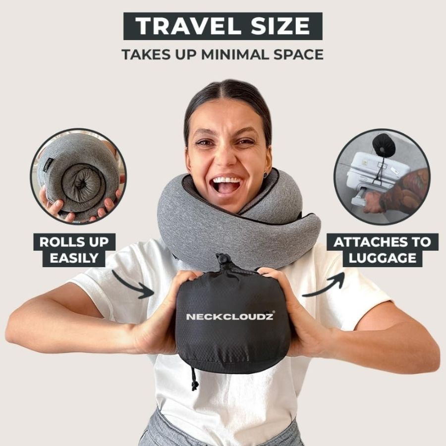 NeckCloudz® Travel Pillow
