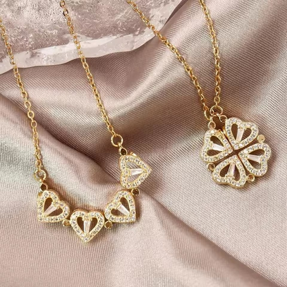Melanova™ Clover Hearts Necklace