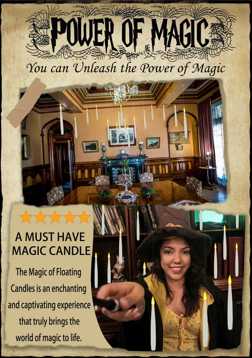 LumoGlow™ Enchanted Floating Candle Set