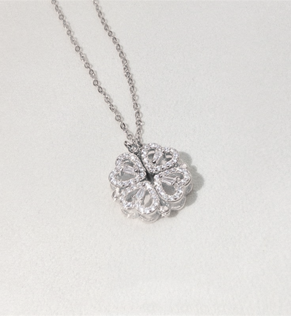 Melanova™ Clover Hearts Necklace